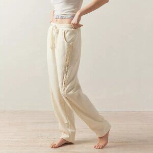 NWT Urban Outfitters Out From Under Jayden Lace-Inset Sweatpant Size M